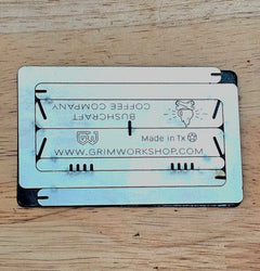 A stainless steel camping wood burning stove that burns multiple fuels. This micro wood stove can fit into a wallet, or altoids tin stove.