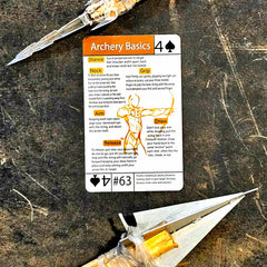Tip Card #63 Archery Basics : Basic Archery Form Tips and Tricks