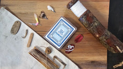 Grim Survival Playing Cards Fishing Deck : 54 Survival Fishing Playing Cards