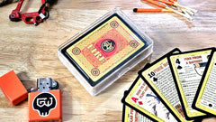 Grim Survival Playing Cards Fire Deck : 54 Fire Starting Tip Playing Cards