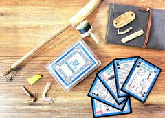 Grim Survival Playing Cards Fishing Deck : 54 Survival Fishing Playing Cards