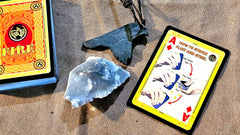 Grim Survival Playing Cards Fire Deck : 54 Fire Starting Tip Playing Cards