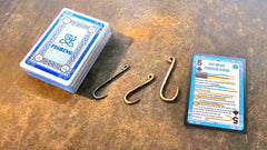 Grim Survival Playing Cards Fishing Deck : 54 Survival Fishing Playing Cards