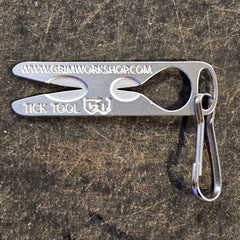 Tick Remover Micro Tool: Keychain Size Tick Removal Tools