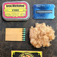 Fire Starting PAK Kit : Compact Fire-Starting Power in Your Pocket