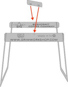 A stainless steel camping wood burning stove that burns multiple fuels. This micro wood stove can fit into a wallet, or altoids tin stove.