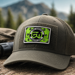 Grim Survival Patch with Hidden Pocket Green RND GW