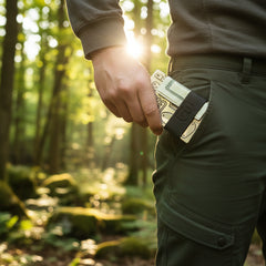 Grim Minimalist Survival Wallet : Multi Tool Wallet with Survival Kit