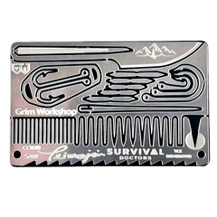 The Teimojin Tan Signature credit card survival multi tool 18 in 1 credit card tool