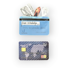 Fishing Stash Card: Credit Card Size Waterproof Fishing Pouch