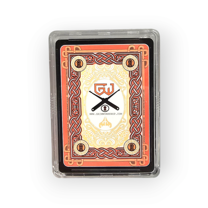 Grim Survival Playing Cards Urban Survival Deck : 54 Lock Picking and Urban Survival Playing Cards