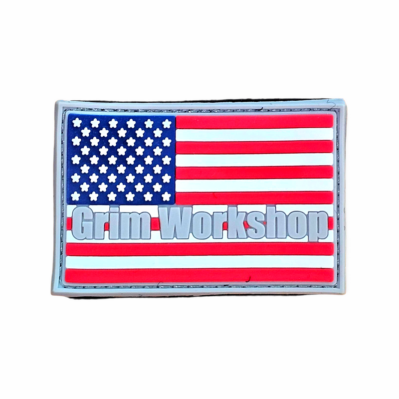 American Flag Patch with Hidden Pocket