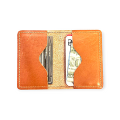 Leather Bi Fold Wallet