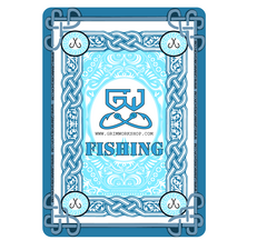 Grim Survival Playing Cards Fishing Deck : 54 Survival Fishing Playing Cards