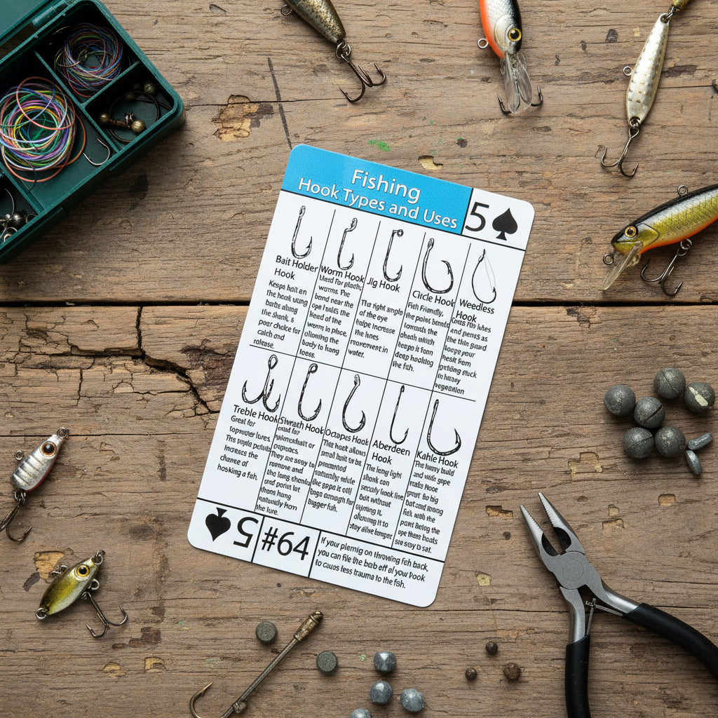 Fishing Hook Types and Uses – Simple Guide for Anglers and Survival – Grimworkshop