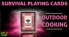 Grim Survival Playing Cards Outdoor Cooking and Water Deck : 54 Outdoor Cooking and Water Purification Playing Cards