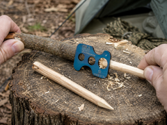 Dowel Maker PAK Tool: A Pocket Size Arrow Shaft and Dowel Making Tool