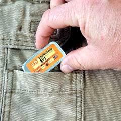 Escape and Evasion Micro Storage Tin: Steel Pocket Tin