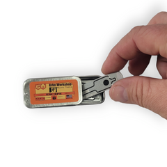 Escape and Evasion Micro Storage Tin: Steel Pocket Tin
