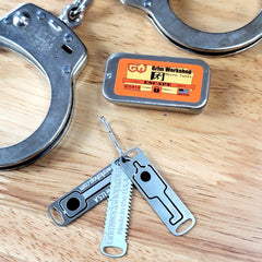 Escape and Evasion Micro Storage Tin: Steel Pocket Tin