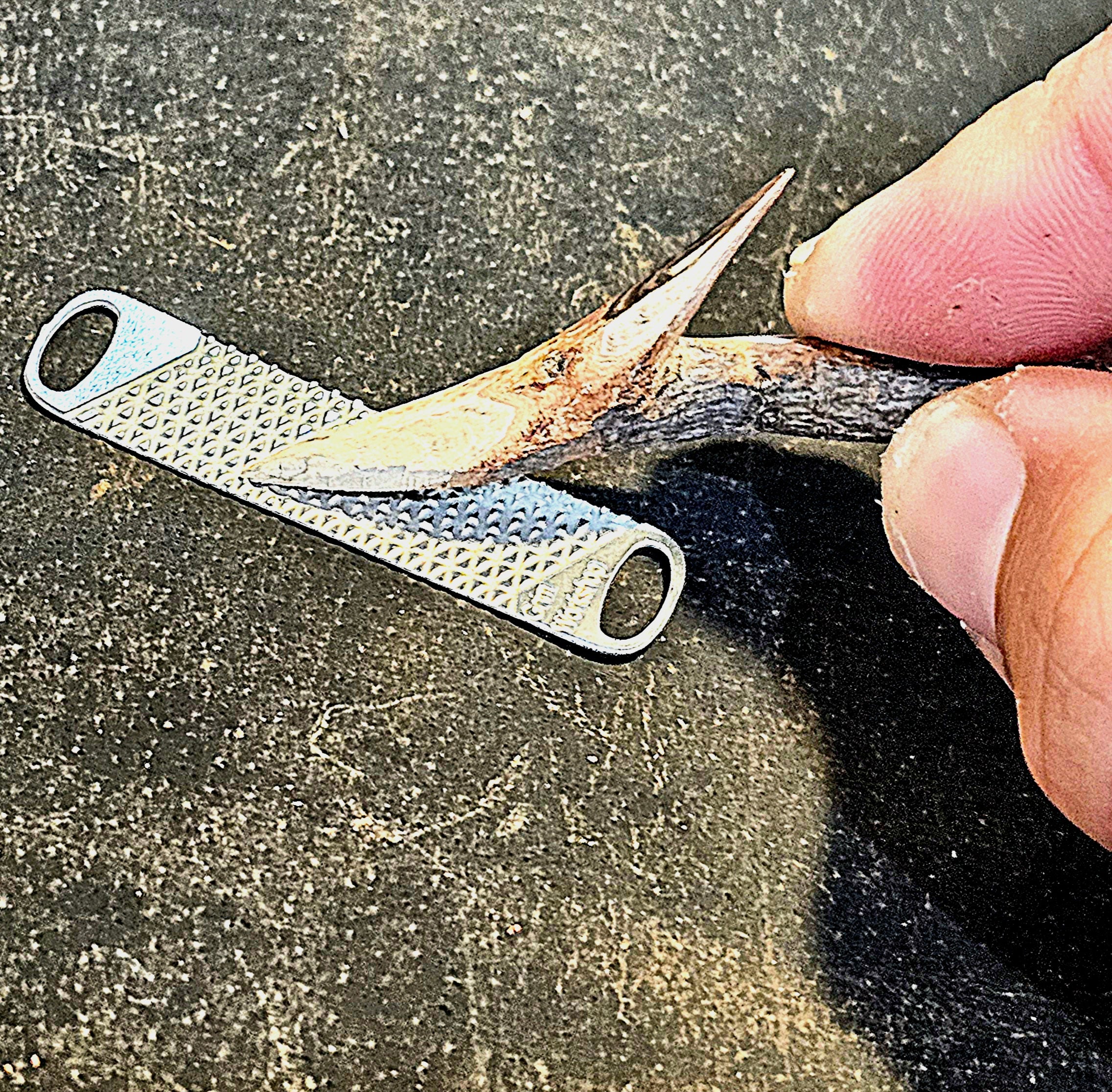 Grim Micro file set is a micro sized edc file.