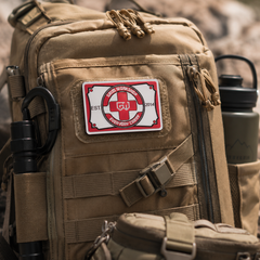 First Aid Patch with Hidden Pocket: Medical Morale Patch (New)