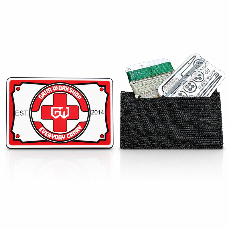 First Aid Patch with Hidden Pocket: Medical Morale Patch (New)