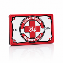 First Aid Patch with Hidden Pocket: Medical Morale Patch (New)