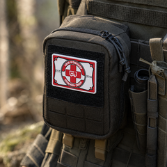 First Aid Patch with Hidden Pocket: Medical Morale Patch (New)