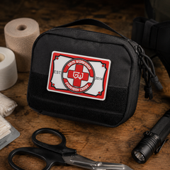 First Aid Patch with Hidden Pocket: Medical Morale Patch (New)