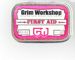 First Aid PAK Tin: Pocket First Aid Kit Steel Tin