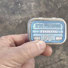 Fishing PAK Tin: Pocket Fishing Steel Tin