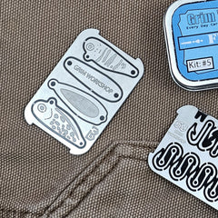 Fishing Lure PAK Tool: Compact Survival Fishing Kit for Altoids Smalls EDC Kits
