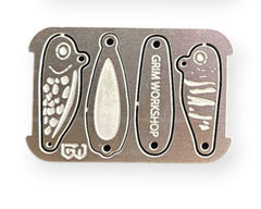 Fishing Lure PAK Tool: Compact Survival Fishing Kit for Altoids Smalls EDC Kits