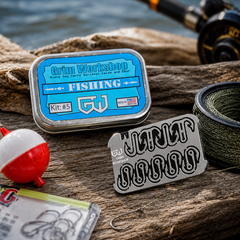 Fishing Hook Pak Tool: Compact Survival Fishing Kit for Altoids Smalls EDC Kits