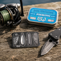 Fishing Lure PAK Tool: Compact Survival Fishing Kit for Altoids Smalls EDC Kits