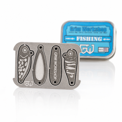 Fishing Lure PAK Tool: Compact Survival Fishing Kit for Altoids Smalls EDC Kits
