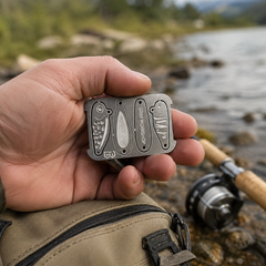 Fishing Lure PAK Tool: Compact Survival Fishing Kit for Altoids Smalls EDC Kits