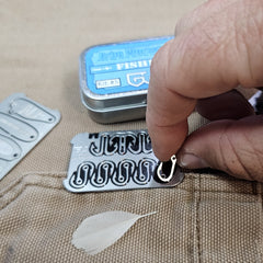 Fishing Hook Pak Tool: Compact Survival Fishing Kit for Altoids Smalls EDC Kits