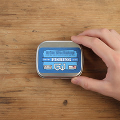 Fishing PAK Tin: Pocket Fishing Steel Tin