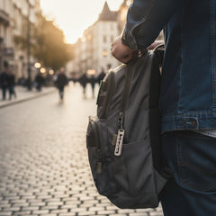 Grim Key Micro Tool: 2 in 1 Wave Rake Lock Pick Keychain