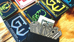 American Flag Patch with Hidden Pocket