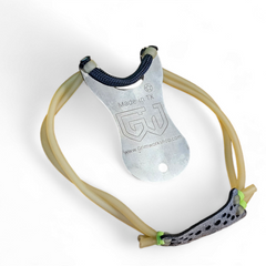 Pocket Slingshot Slingbow Hunting Survival Card also known as an arrow slingshot