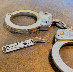 hidden handcuff key bracelet tool