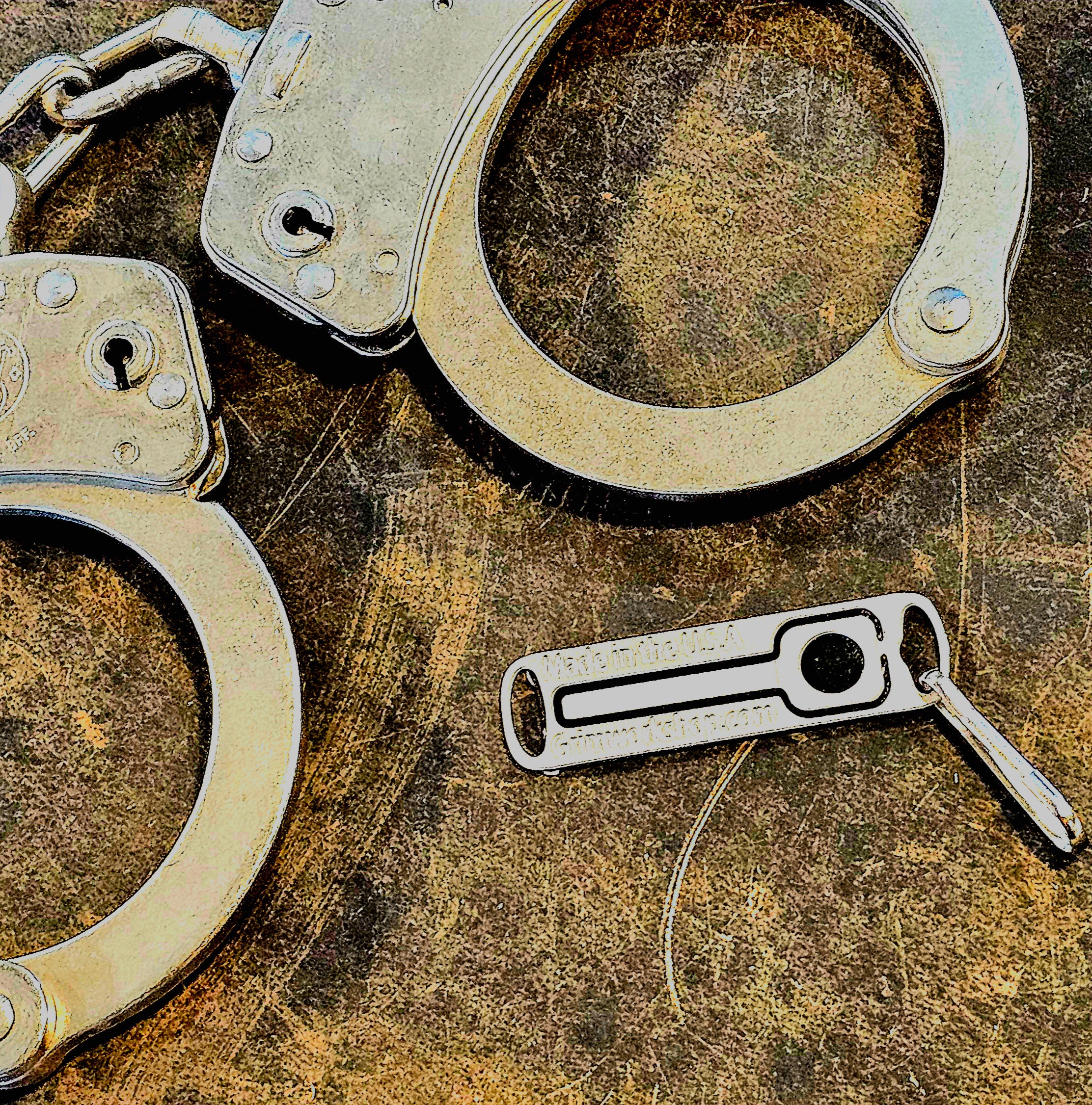 Handcuff Shim Micro Tool: Shim Handcuffs with this Tiny Tool