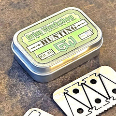 Hunting PAK Tin: Pocket Hunting Kit Steel Storage Tin