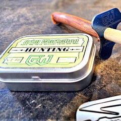 Hunting PAK Tin: Pocket Hunting Kit Steel Storage Tin