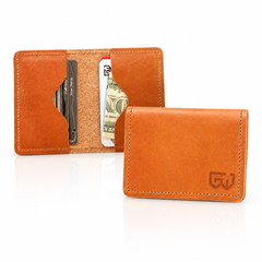 Leather Bi Fold Wallet
