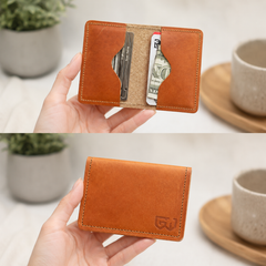 Leather Bi Fold Wallet