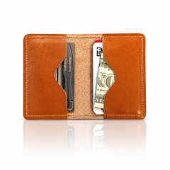 Leather Bi Fold Wallet